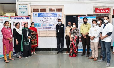 राष्ट्रीय मौखिक आरोग्य दिनानिमित्त यशवंतराव चव्हाण ग्रामीण रुग्णालयात 74 रुग्णांची मोफत मौखिक आरोग्य तपासणी