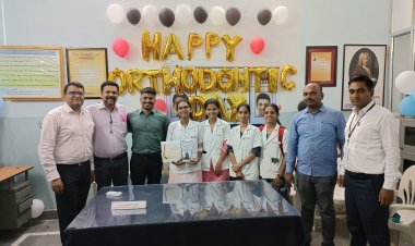 एमआयडीएसआर दंत महाविद्यालयात  जागतिक दंत व्यगोपचार आरोग्य दिन उत्साहात साजरा