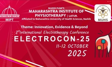 एमआयटीत दोन दिवशीय आंतरराष्ट्रीय  इलेक्ट्रोकॉन २०२५ फिजिओथेरपी परिषदेचे आयोजन